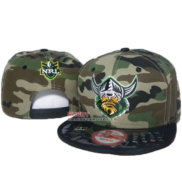 NRL Snapback Gorra Canberra Raiders Camuflaje